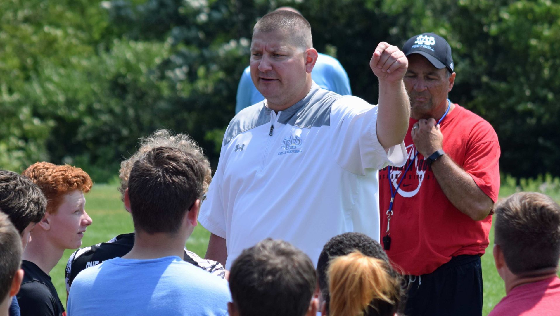 Wisconsin Dells head coach Scott Flood